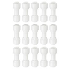 15Pcs 1/4 to 1/4 OD Water Purifier Straight C...