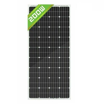 200W 12 Volt Solar Panel for Homes Camping RV Battery Boat 200 W 12 V/24V