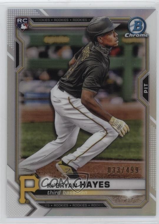 2021 Bowman Chrome Refractor 33/499 Ke'Bryan Hayes #29 1i72
