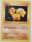 Pokemon Cards: Base Set 1st Edition Common: Vulpix 68/102 NM