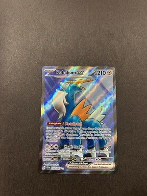 Pokémon Sammelkarten TCG Kobalium ex CRI 103 Ultra Rare Wachsendes Chaos DE NM
