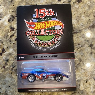 2015 Hot Wheels 15th Nationals Convention KY 76 Greenwood Corvette