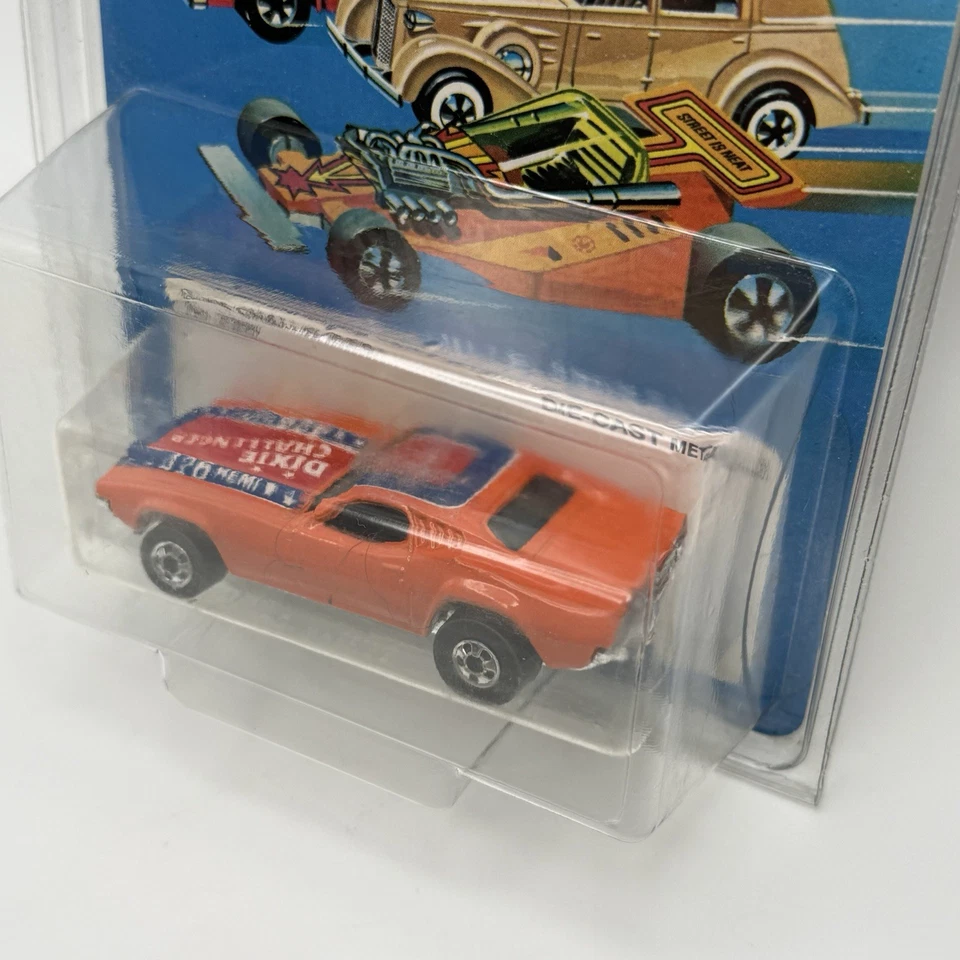 De colección 1982 Hot Wheels Dixie Challenger Mattel No. 3364 Diecast sin bandera NUEVO Foto 3 de 4