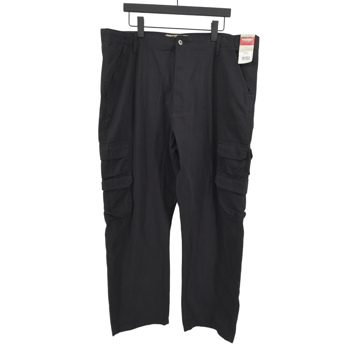 Pantalon Cargo Wrangler Noir Pour Homme - Taille 44 X 30.5 - Occasion Très Bon état