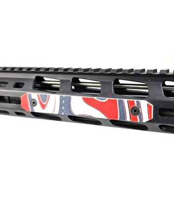 6 Pack of Rail Cover Protectors for M-Lok System   Topo Map Design USA