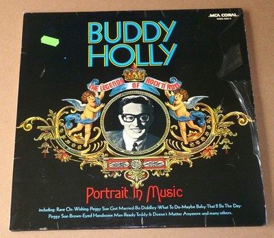 2x Vinyl-LP, gewaschen, Buddy Holly - The Legends Of RockN Roll, 1971, MCA CORAL