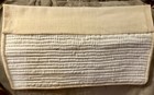 Primitive Wool Hand-Sewn American Flag Banner With Antique Buttons  — photo 4