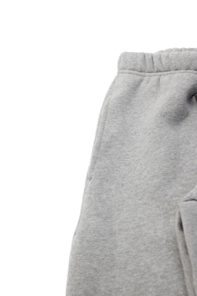 Pantalones deportivos Essentials para niños y niños gris jaspeado algodón talla 10 Foto 3 de 4