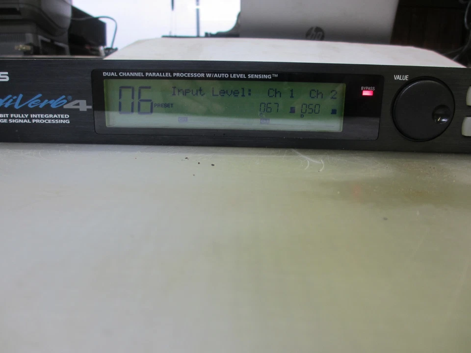 Alesis Midiverb 4 Dual-Channel Multi-Effects FX Processor w/ Power Supply (Used) - Image 3 of 4