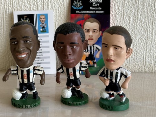 4x Corinthian Prostars Newcastle United Figure Lot- Shearer Ferdinand Carr Etc - Picture 3 of 4