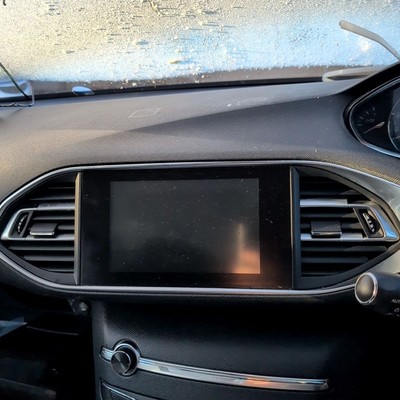 PEUGEOT 308 THP 2014-2017 RADIO HEAD UNIT AND DISPLAY (WITHOUT CODE) 1613169680