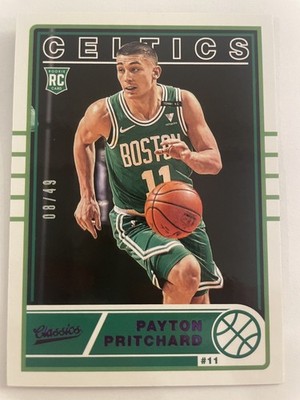 2020-21 Panini Classics Payton Pritchard /49 Rookie Card #634 Celtics