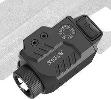 800 Lumens Slidable Pistol Light with Strobe  Momentary, Shockproof Gun Flashli