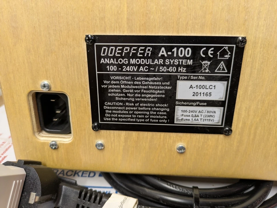 A-100 LC1  Eurorack Case  3U / 48HP - Image 4 of 4