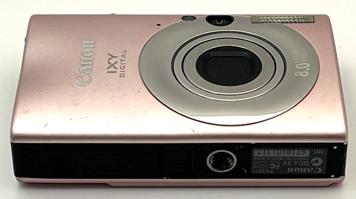 Canon IXY DIGITAL 20 IS Compact Digital Camera 8MP Pink w Canon IXY DIGITAL 20 IS Compact Digital Camera 8MP Pink w