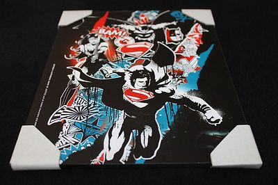 Batman v. Superman: Dawn of Justice Art Print Plaque - Nerd Block Exclusive