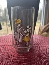 Holly Hobbie Drinking Glass 1977 American Greetings Coca Cola