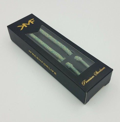CORDONES DE ZAPATOS KMF PREMIUM VERDE CLARO FRESCOS DE POR VIDA - Imagen 3 de 3