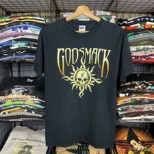 Godsmack Band Retro Style Black Short Sleeve Unisex Tshirt Men Women KH11721