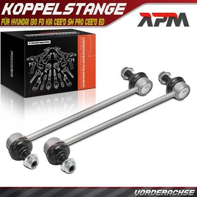 2x Koppelstange Pendelstütze Vorne für Hyundai i30 FD KIA Cee'D SW Pro Cee'D ED