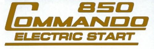Norton 066388 Decal, Side Cover, 850 Commando MKIII - Bild 1 von 1