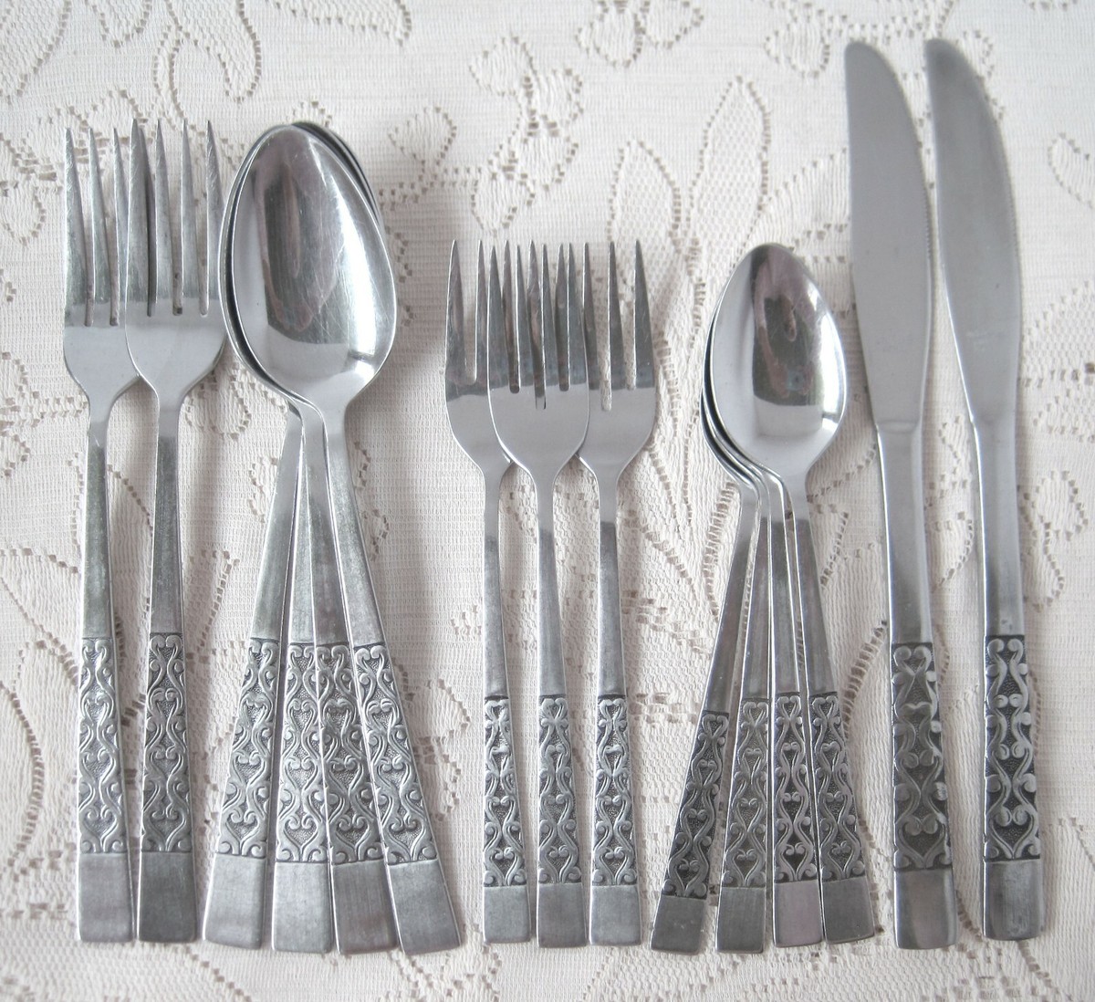 Vintage National Stainless Flatware Lot INTERMEZZO | eBay