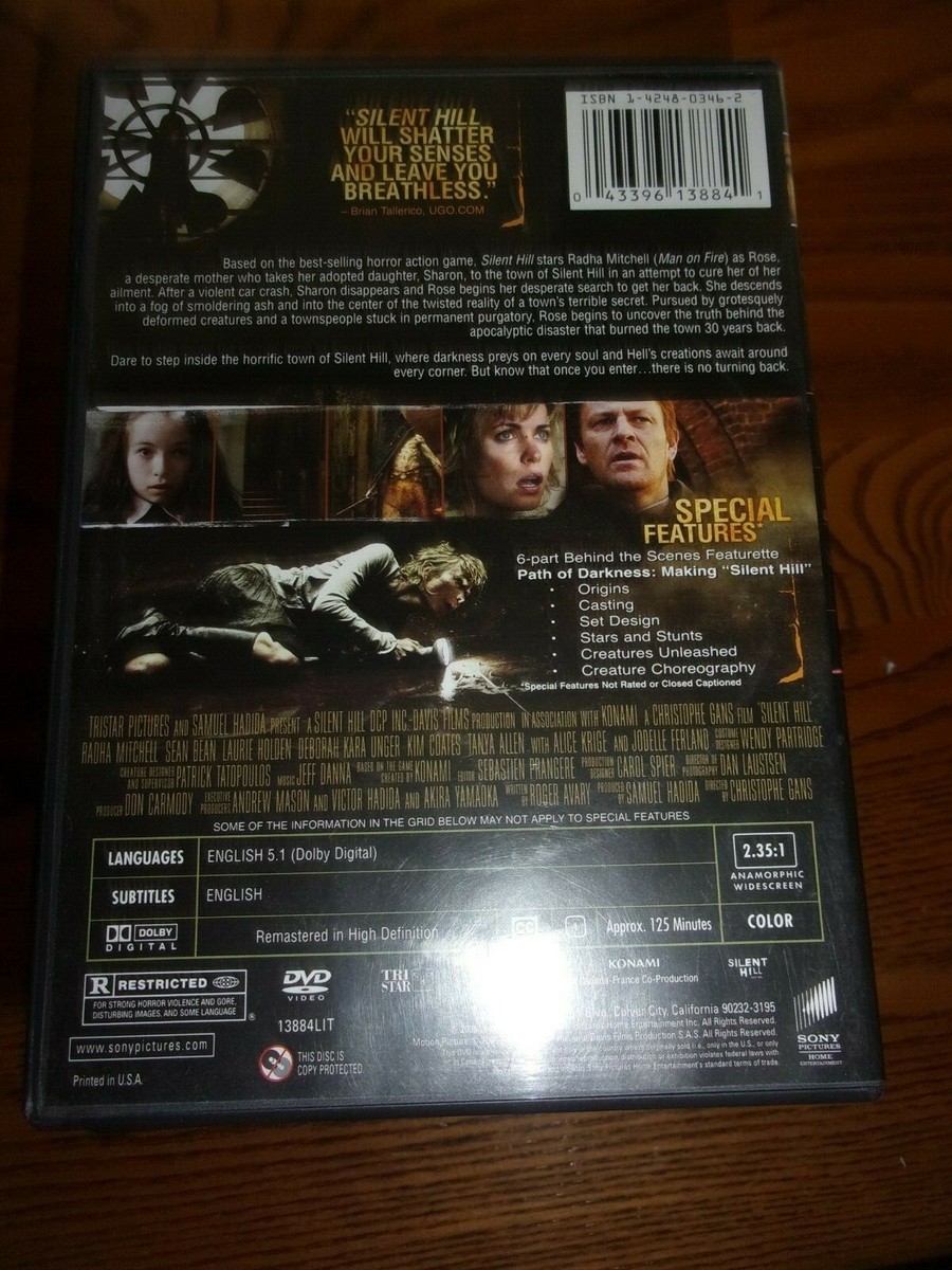 SILENT HILL - WIDESCREEN DVD - WATCHED ONCE!! | eBay