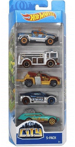 hot wheels city 5 pack 2018