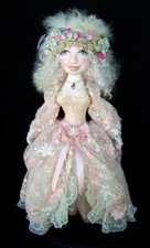 Cloth Art Doll CD Pattern/Tutorial "Cinderella" By Caroline Erbsland