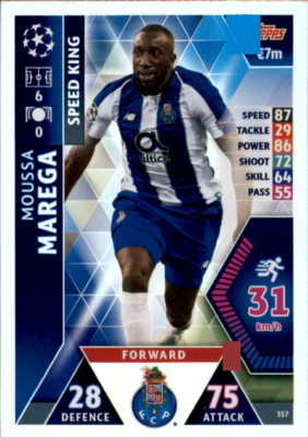 Champions League 18/19 - Karte 357 - Moussa Marega - Speed King