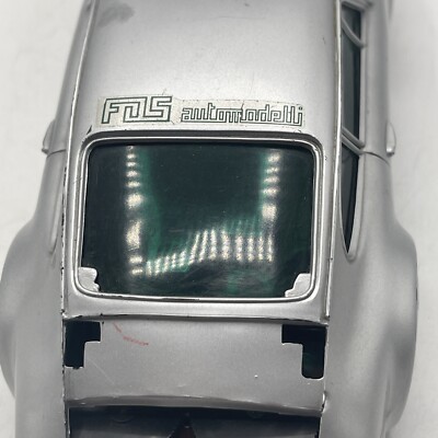 Porsche 911 Coupé – Voiture Miniature Radio FM – Échelle 1/18 – Plastique Gris – Sans Boîte