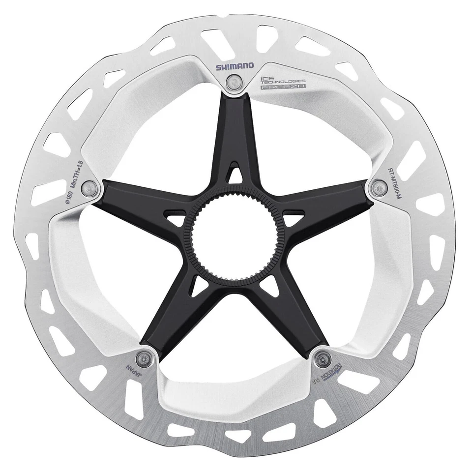 Disque Rotor Frein Vélo de Course Vtt Shimano RT-MT800 180 MM Ice Freeza Brake - Photo 1/1