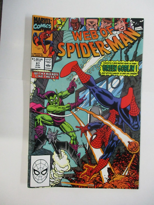 WEB OF SPIDER-MAN #67 AUGUST 1990 NM NEAR MINT 9.4 GREEN GOBLIN