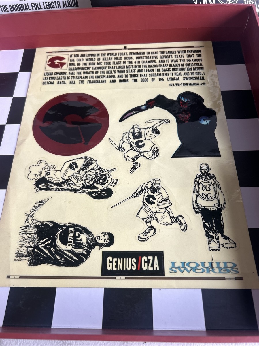 GZA Liquid Swords The Chess Box 4LP Vinyl Record Store Day RSD