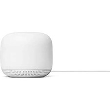 Google - Nest WiFi - WiFi Router Add On Access Point, Snow Renewed