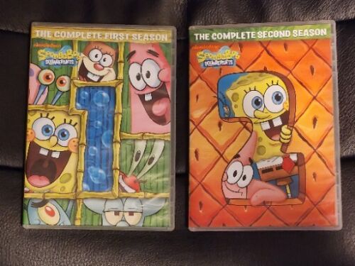 Spongebob Squarepants - The Complete 1st & 2nd Seasons on DVD - Used in Good Con - Afbeelding 1 van 9