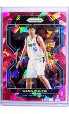 2021 2021-22 Panini Prizm Pink Cracked Ice Prizm #273 Wang Zhizhi Wang Zhi-zhi