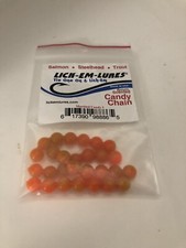 NEW LICK-EM-LURES Candy Chain 8mm|Marbled Candy I |Soft Beads SHIPN24HR
