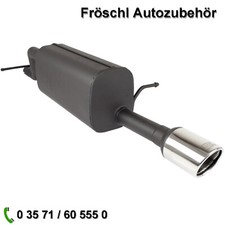 für Peugeot 208 II 1,2 PureTech Sportauspuff Sport Endtopf Auspuffanlage a*