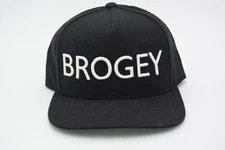 Ghost Golf Brogey SNAPBACK Hat in Black One Size