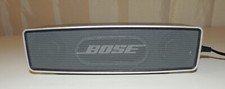 BOSE SOUNDLINK MINI BLUETOOTH SPEAKER SILVER WITH POWER CORD