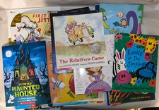 Children's Picture Books Lot of 51 Pre-owned Paperbacks Kid's Instant Library