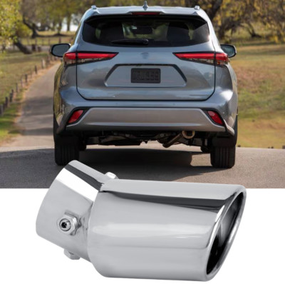 Exhaust Pipe Tip Rear Tail End Muffler 1.5-2.1'' For 2020-2022 Toyota Highlander