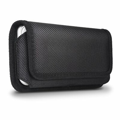 Handy Gürteltasche Universal Holster Gürtel Tasche Quer Smartphone Nylon Case DE