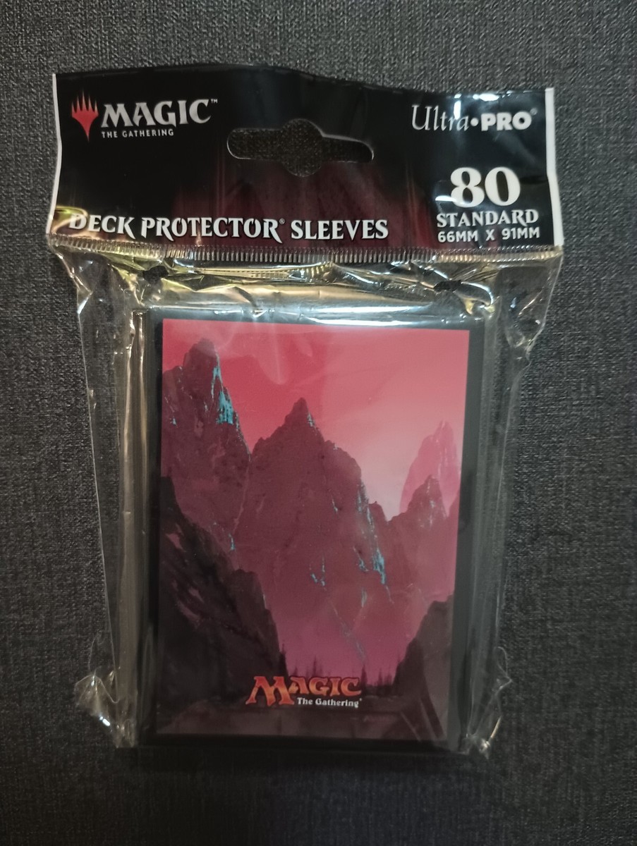 Ultra PRO 86457 Magic: The Gathering Mana Mountain Deck Protector Sleeves – 80 Count Pack - View #2