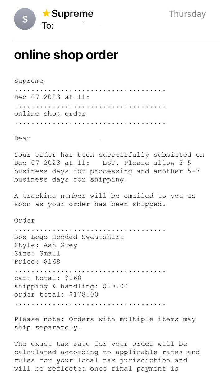 Supreme BOGO Box Logo Hooded Sweatshirt Ash Gray FW23 Size Supreme BOGO Box Logo Hooded Sweatshirt Ash Gray FW23 Size