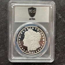 2023 S $1 MORGAN DOLLAR SILVER PCGS PR70 DCAM ULTRA LABEL