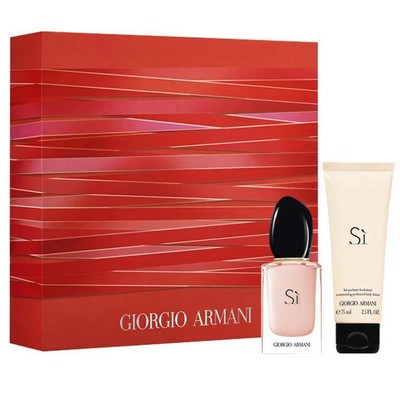 ARMANI GIORGIO SI FIORI 30ml 1oz EDP SPRAY+BODY LOTION 75ml 2.5oz GIFT SET  WOMEN | eBay