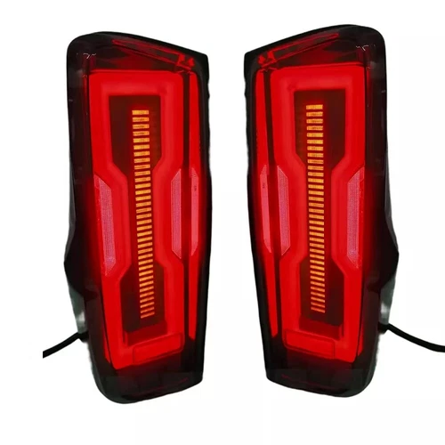 FULL LED For Isuzu D-max 2020 2021 2022 Tail Light Rear Brake Lamp Smoked Lens - Picture 6 of 14