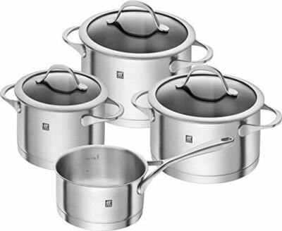ZWILLING Topf-Set Essence Edelstahl 18/10 Set, 6-tlg. ohne Deckel Ø 16 !!!!!!!!